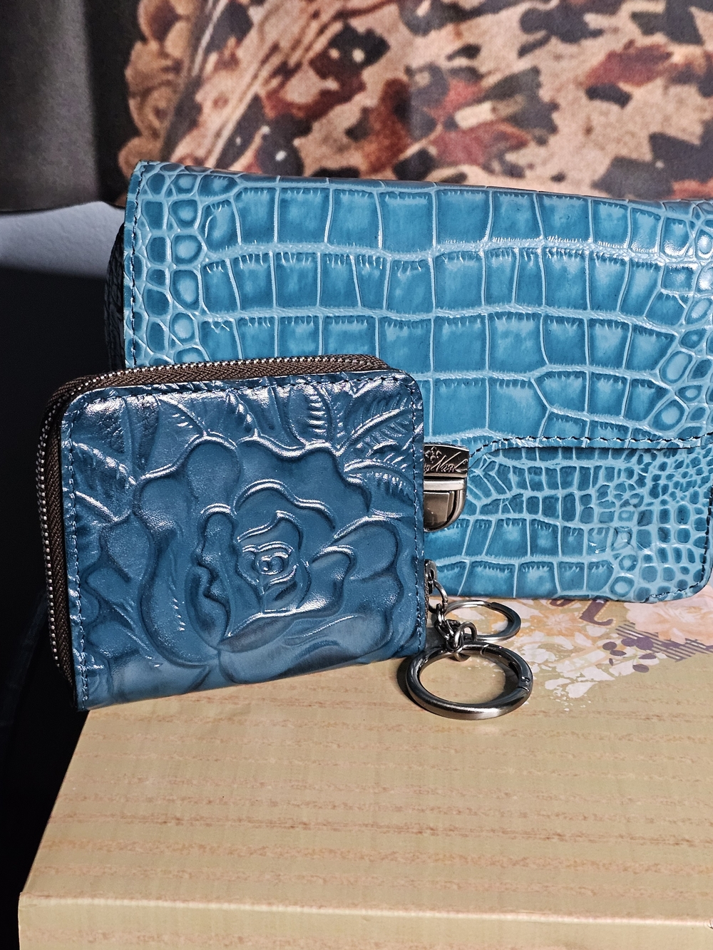 Patricia Nash Purse And Wallet Set